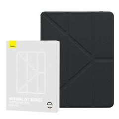 Protective case Baseus Minimalist for iPad Pro 12,9" 2020|2021|2022 (black) cena un informācija | Somas, maciņi | 220.lv