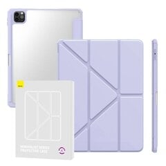 Protective case Baseus Minimalist for iPad Pro (2018|2020|2021|2022) 11-inch (fioletowe) cena un informācija | Somas, maciņi | 220.lv