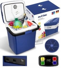 Ceļojumu ledusskapis Outtec CB-27L, zils, 27 l цена и информация | Сумки-холодильники | 220.lv
