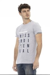 Trussardi Action Vīriešu T-krekls. Krāsa pelēka.100% kokvilna cena un informācija | Vīriešu T-krekli | 220.lv