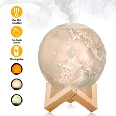 Mitrinātāja difuzors - lampas 3D MOON lampa cena un informācija | Galda lampas | 220.lv