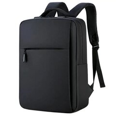 Klēpjdatora mugursoma ar USB slotu, 20L, melna цена и информация | Рюкзаки, сумки, чехлы для компьютеров | 220.lv