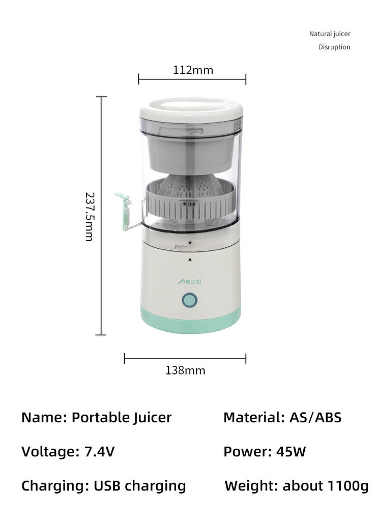 Citrus Juicer cena un informācija | Sulu spiedes | 220.lv