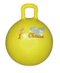 Hopping Ball Fun Ball, yellow 45cm GT69913 цена и информация | Гимнастические мячи | 220.lv