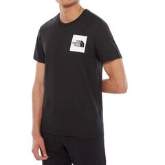 M s-s fine tee the north face vīriešiem black nf00ceq5jk3 NF00CEQ5JK3 cena un informācija | Vīriešu T-krekli | 220.lv