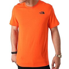 M s/s redbox tee the north face for men's orange nf0a2tx23a4 NF0A2TX23A4 цена и информация | Мужские футболки | 220.lv