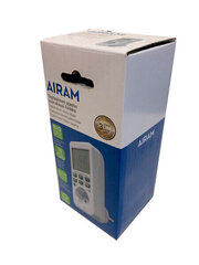 Цифровой таймер Airam 2623315 цена и информация | Электрические выключатели, розетки | 220.lv