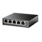 TP-LINK 5-Port Gigabit Easy Smart Switch with 4-Port PoE+ TL-SG105MPE Managed L2 Desktop Ethernet LAN (RJ-45) ports 5 - цена и информация | Komutatori (Switch) | 220.lv