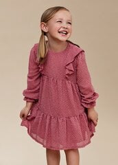 Детское платье Mayoral 4927*10, серо-розовое, 8445445982047 цена и информация | Юбки, платья для новорожденных | 220.lv