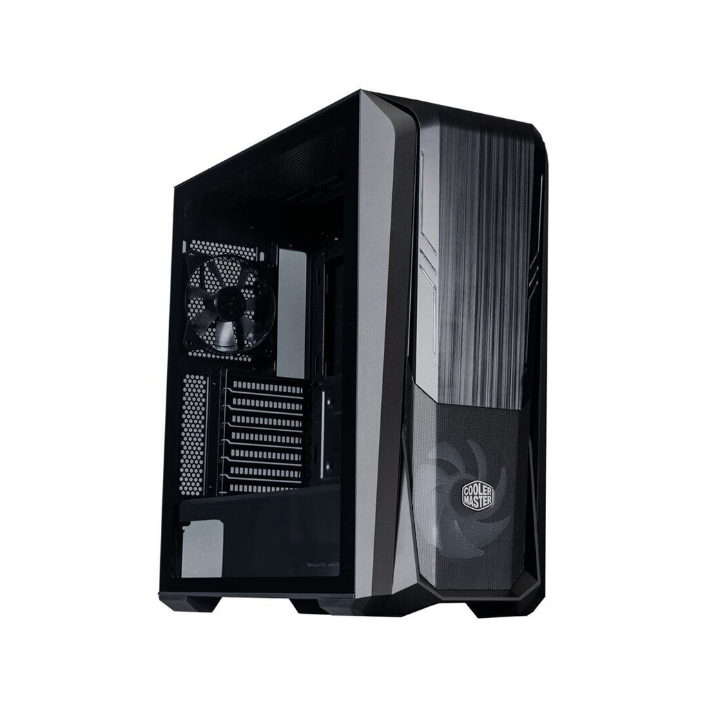 Cooler Master MasterBox 500 Midi Tower melns cena un informācija | Datoru korpusi | 220.lv