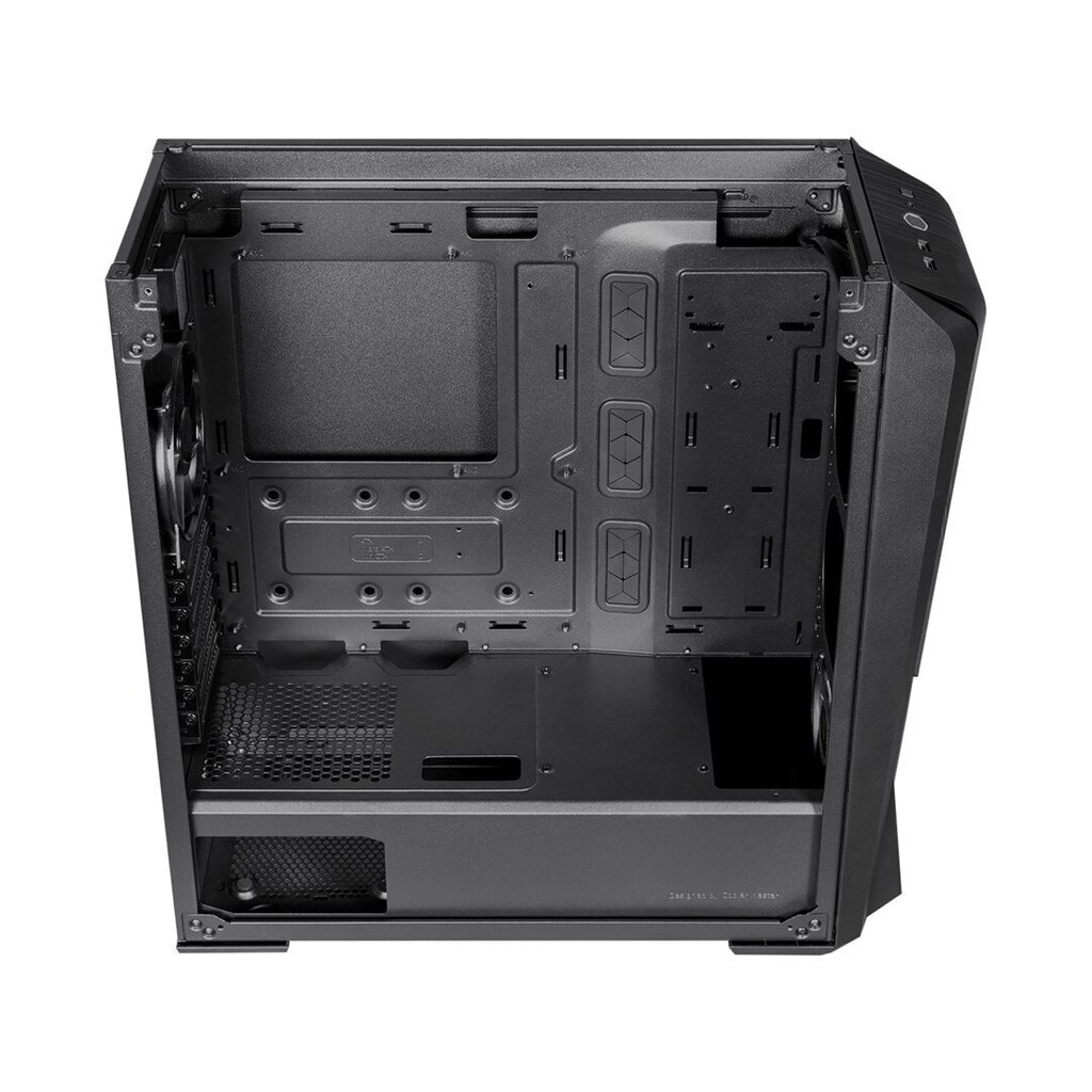 Cooler Master MasterBox 500 Midi Tower melns cena un informācija | Datoru korpusi | 220.lv