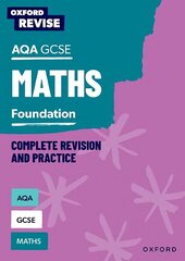 Oxford Revise: AQA GCSE Mathematics: Foundation 1 cena un informācija | Grāmatas pusaudžiem un jauniešiem | 220.lv