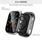 TPU Maciņš Priekš Apple Watch - Matēts caurspīdīgs - 44mm cena un informācija | Viedpulksteņu un viedo aproču aksesuāri | 220.lv