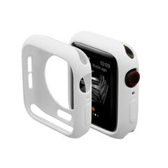 Silikona Maciņš Priekš Apple Watch – Balts – 41mm cena un informācija | Viedpulksteņu un viedo aproču aksesuāri | 220.lv