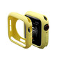 Silikona Maciņš Priekš Apple Watch – Dzeltens – 41mm cena un informācija | Viedpulksteņu un viedo aproču aksesuāri | 220.lv