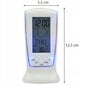 Elektronisks pulkstenis ar termometru cena un informācija | Radioaparāti, modinātājpulksteņi | 220.lv
