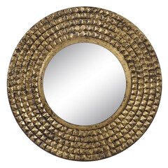 Настенное зеркало 90 x 2,5 x 90 cm Позолоченный DMF цена и информация | Зеркала | 220.lv