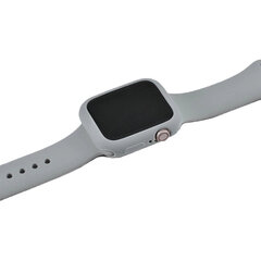 Силиконовый чехол для Apple Watch – Серый - 45мм цена и информация | Аксессуары для смарт-часов и браслетов | 220.lv