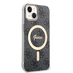 Guess 4G IML MagSafe Compatible Case for iPhone 13 Black cena un informācija | Telefonu vāciņi, maciņi | 220.lv