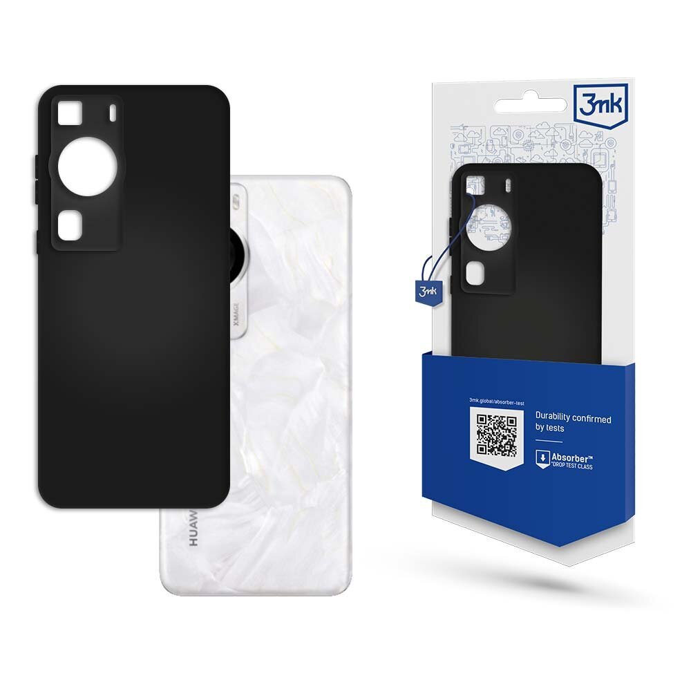 Huawei P60 - 3mk Matt Case black цена | 220.lv