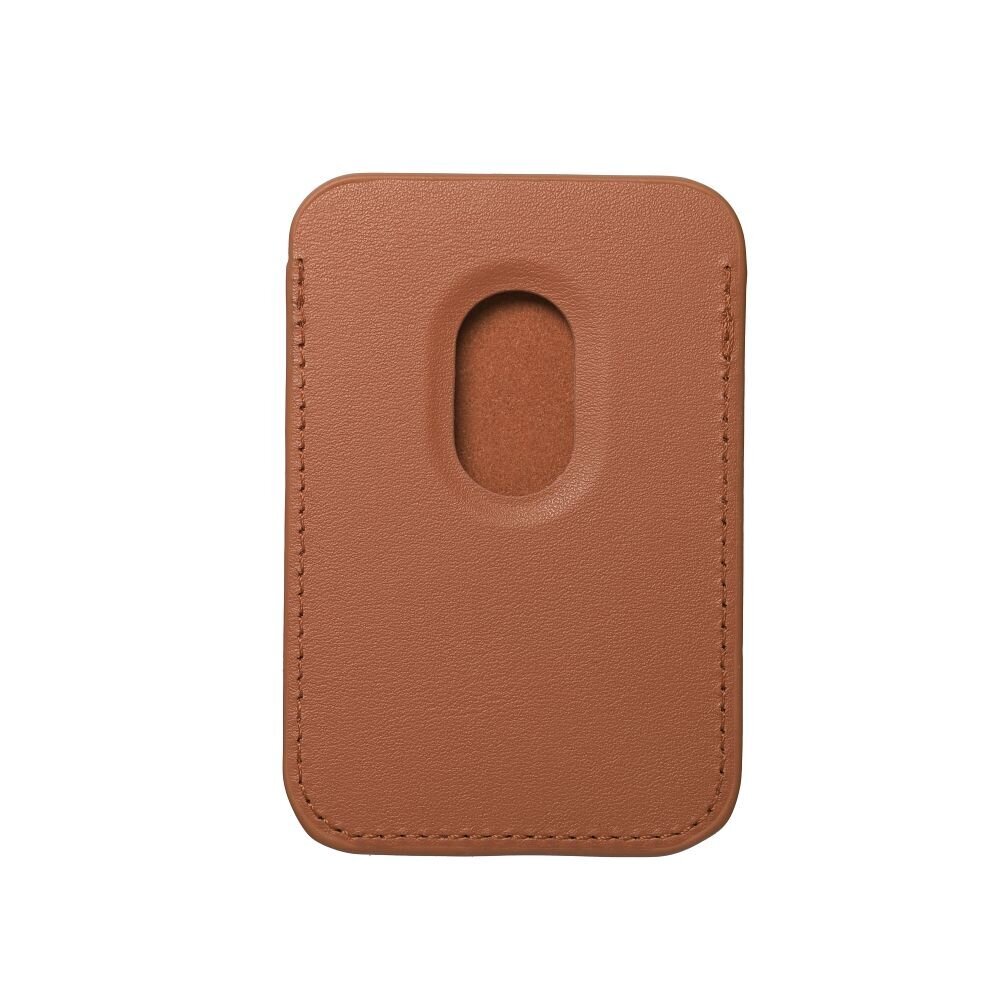 Ādas maks iPhone Mag Wallet - Brūns cena un informācija | Mobilo telefonu aksesuāri | 220.lv