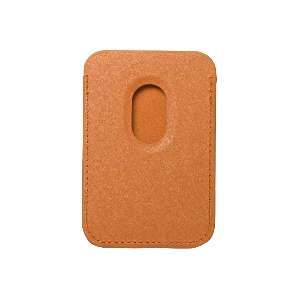Ādas maks iPhone Mag Wallet - Oranža цена и информация | Mobilo telefonu aksesuāri | 220.lv