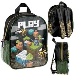 Bērnudārza mugursoma viena nodalījuma Minecraft Paso цена и информация | Школьные рюкзаки, спортивные сумки | 220.lv