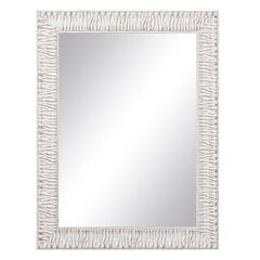 Настенное зеркало 64 x 2 x 84 cm Белый цена и информация | Зеркала | 220.lv