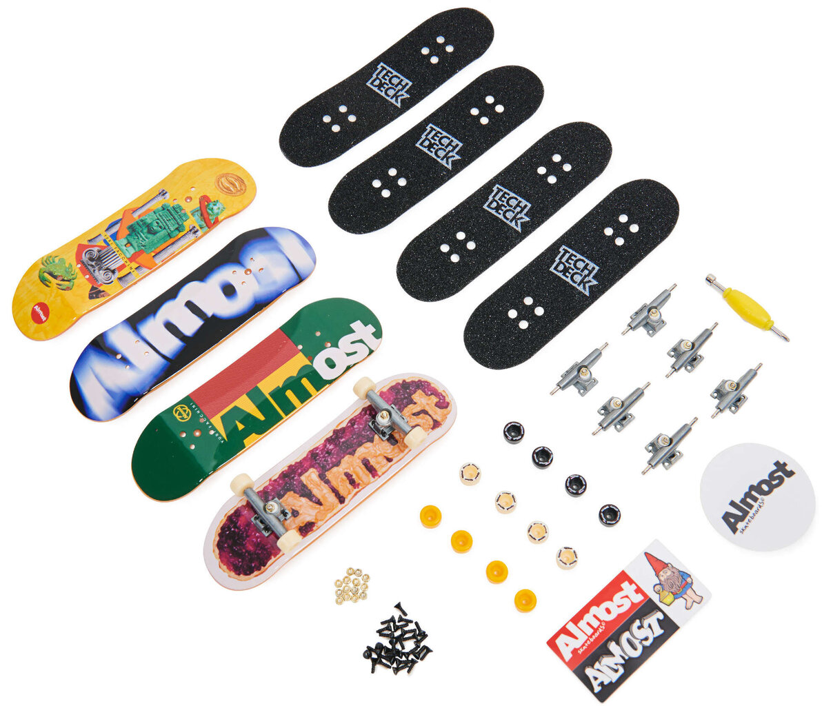 Fingerboard Tech Deck Almost 4-pack skeitbordi цена и информация | Rotaļlietas zēniem | 220.lv