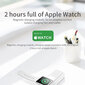 Lādētājs 5200 mAh priekš Apple pulksteņa + iPhone - Balts cena un informācija | Lādētāji un adapteri | 220.lv