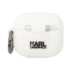 Оригинальный чехол KARL LAGERFELD 3D NFT Karl для AirPods 3 — Белый цена и информация | Наушники | 220.lv