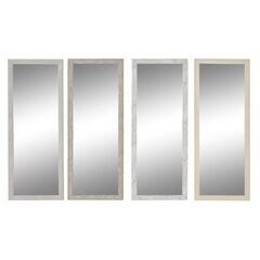 Sienas spogulis DKD Home Decor, 36 x 2 x 95,5 cm (4 gab.) cena un informācija | Spoguļi | 220.lv