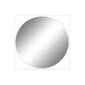 Sienas Spogulis DKD Home Decor 85,5 x 3 x 85,5 cm Stikls Balts Dzelzs cena un informācija | Spoguļi | 220.lv