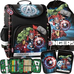 Skolas mugursoma ar aksesuāriem Iron Man Avengers цена и информация | Школьные рюкзаки, спортивные сумки | 220.lv