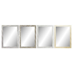 Sienas Spogulis DKD Home Decor 70 x 2 x 97 cm Stikls polistirols Tropiskais Augu lapa (4 Daudzums) cena un informācija | Spoguļi | 220.lv