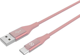 Celly Kabelis Micro USB Celly USBTYPECCOLORPK Rozā 1 m cena un informācija | Savienotājkabeļi | 220.lv