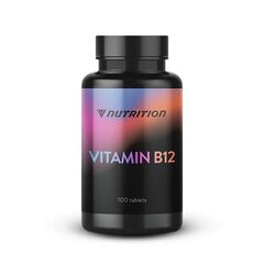 Uztura bagātinātājs imunitātei VNutrition B12 Vitamīns (100 tabletes) cena un informācija | Vitamīni, preparāti, uztura bagātinātāji imunitātei | 220.lv