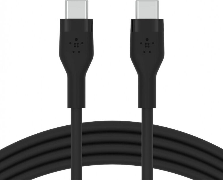 Belkin USB-C Kabelis Belkin CAB009BT3MBK 3 m Melns cena un informācija | Savienotājkabeļi | 220.lv