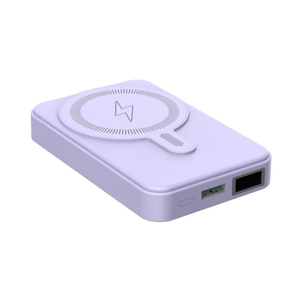 Portatīvais barošanas ladētājs MagSafe 15W - Violets cena un informācija | Lādētāji-akumulatori (Power bank) | 220.lv