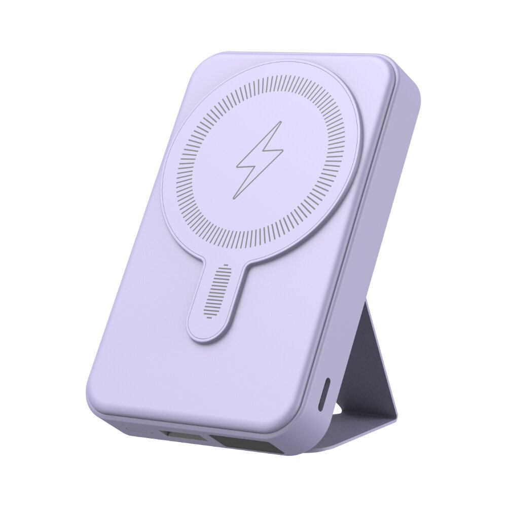 Portatīvais barošanas ladētājs MagSafe 15W - Violets cena un informācija | Lādētāji-akumulatori (Power bank) | 220.lv