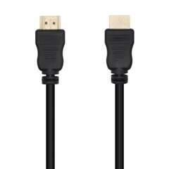 Кабель HDMI Aisens Cable HDMI V1.4 Alta Velocidad 14+1 CCS, A/M-A/M, Negro, 2.0m цена и информация | Кабели и провода | 220.lv