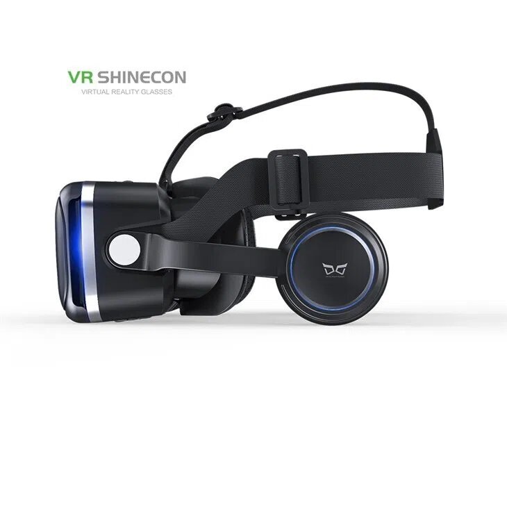 Shinecon VR 10 3D (BT) + austiņas + pults Shinecon B01 cena un informācija | VR brilles | 220.lv