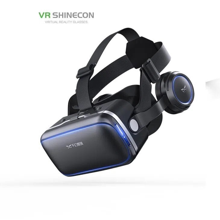 Shinecon VR 10 3D (BT) + austiņas + pults Shinecon B01 cena un informācija | VR brilles | 220.lv