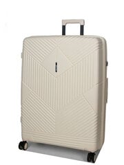 Большой дорожный чемодан Airtex, бежевый, 639/л цена и информация | Чемоданы, дорожные сумки | 220.lv