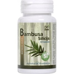 Bambusa Silīcijs kapsulas N60 cena un informācija | Vitamīni, preparāti, uztura bagātinātāji skaistumam | 220.lv