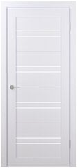 Двери Sempra 03, cо стеклом, белые, ПВХ цена и информация | Межкомнатные двери | 220.lv