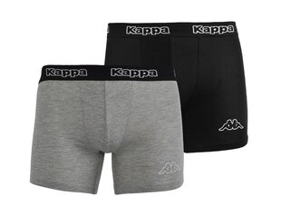 Kappa vīriešu bokseri 2 pac 33175EW-A0E-XXXL cena un informācija | Vīriešu apakšbikses | 220.lv