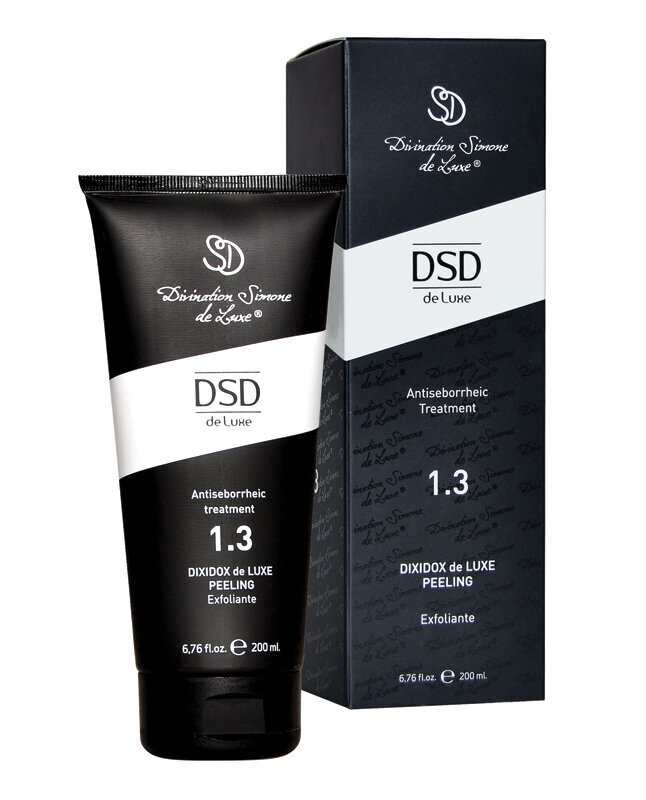 Galvas ādas skrubis DSD Dixidox de Luxe, 200 ml cena un informācija | Matu uzlabošanai | 220.lv