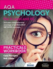 AQA Psychology for A Level and AS - Practicals Workbook cena un informācija | Sociālo zinātņu grāmatas | 220.lv