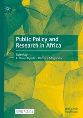 Public Policy and Research in Africa 1st ed. 2023 cena un informācija | Sociālo zinātņu grāmatas | 220.lv